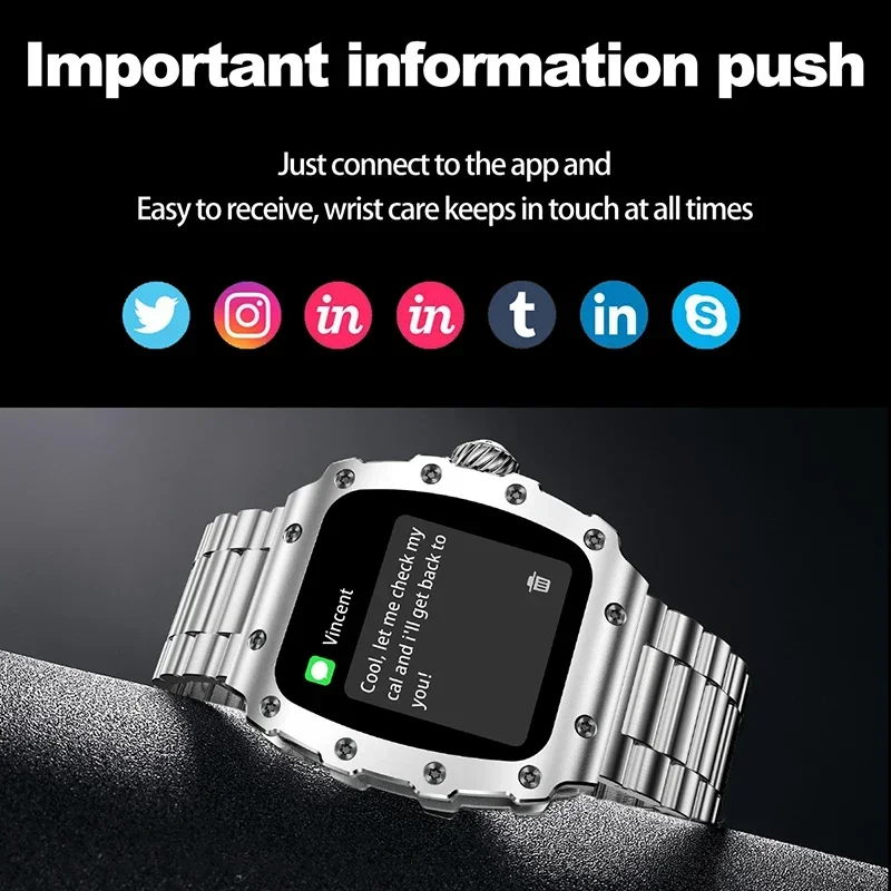 Nova tendência relógio intelig - Smartwatch Custom avaliação e preço
